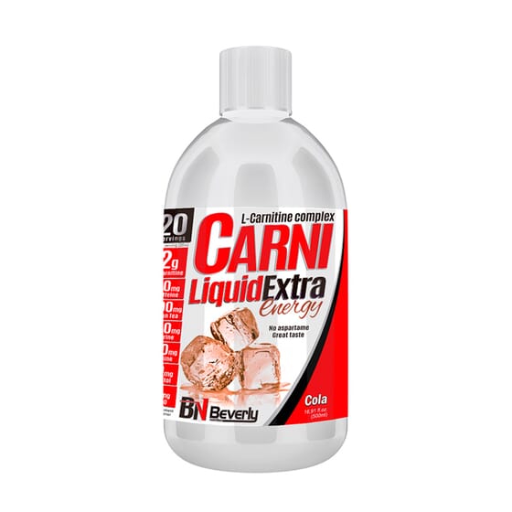 Carni Liquid Extra Energy 500 ml de Beverly Nutrition
