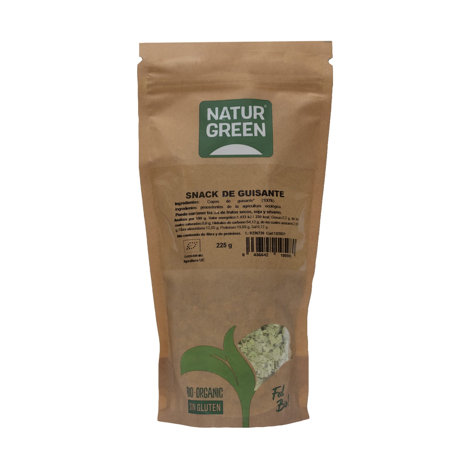 Bio Erwtvlokken 225g