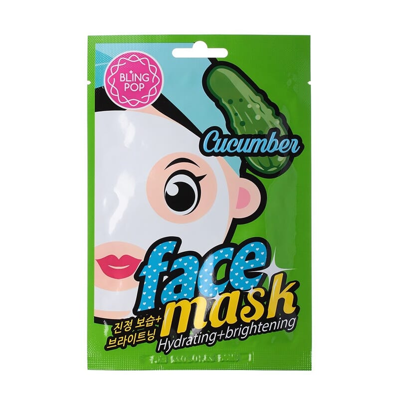 Mascarilla Facial Hidratante E Iluminadora De Pepino