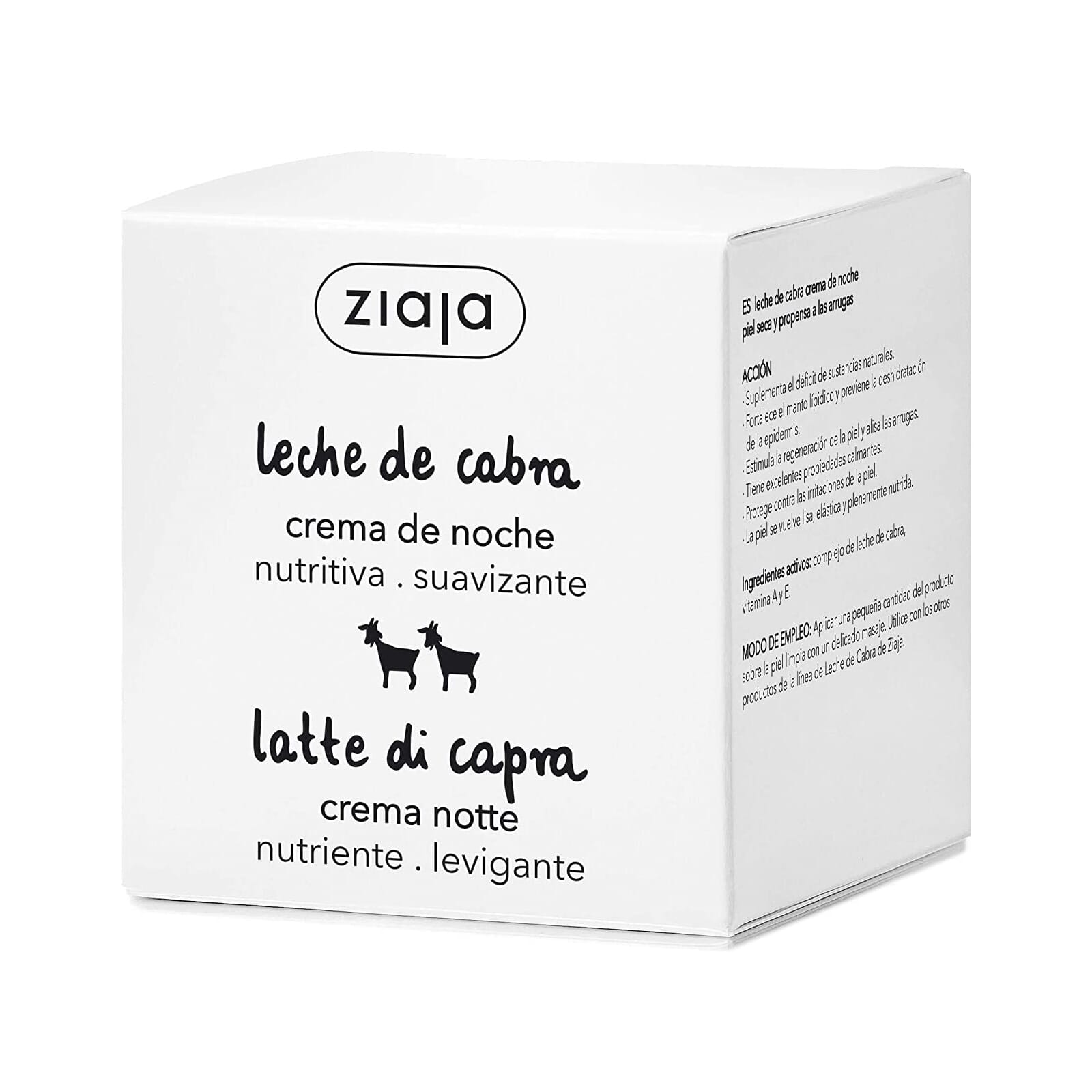 Leche De Cabra Crema De Noche Nutriva Y Suavizante 50 ml