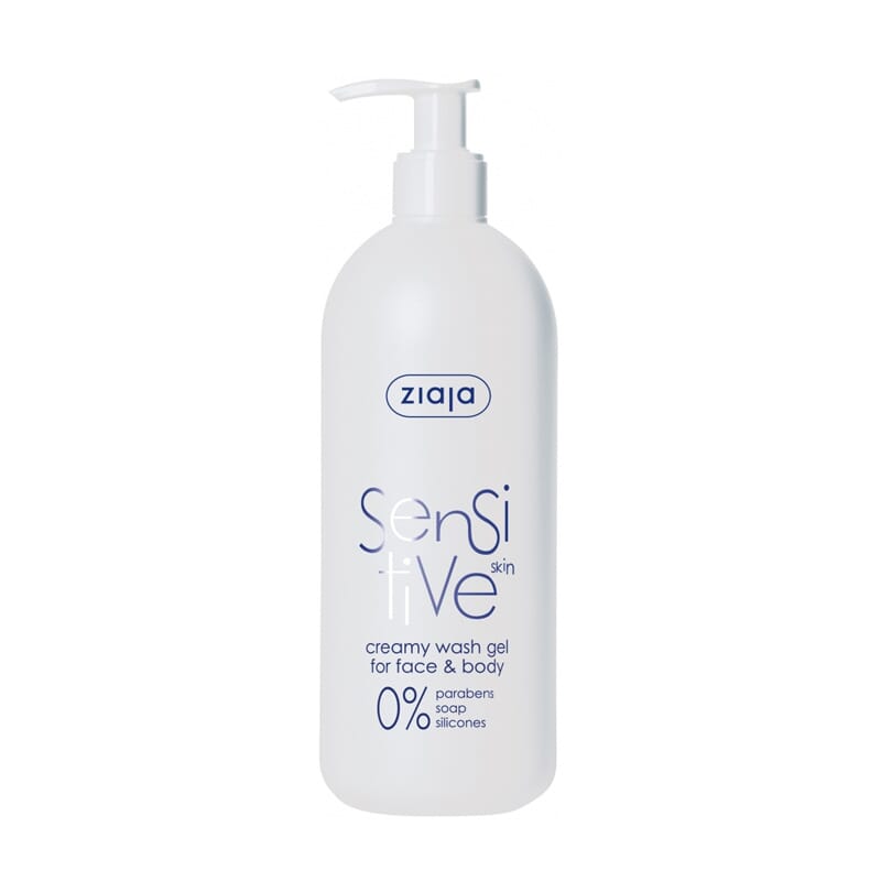 Sensitive Gel Limpiador Rostro Y Cuerpo 400 ml de ZIAJA