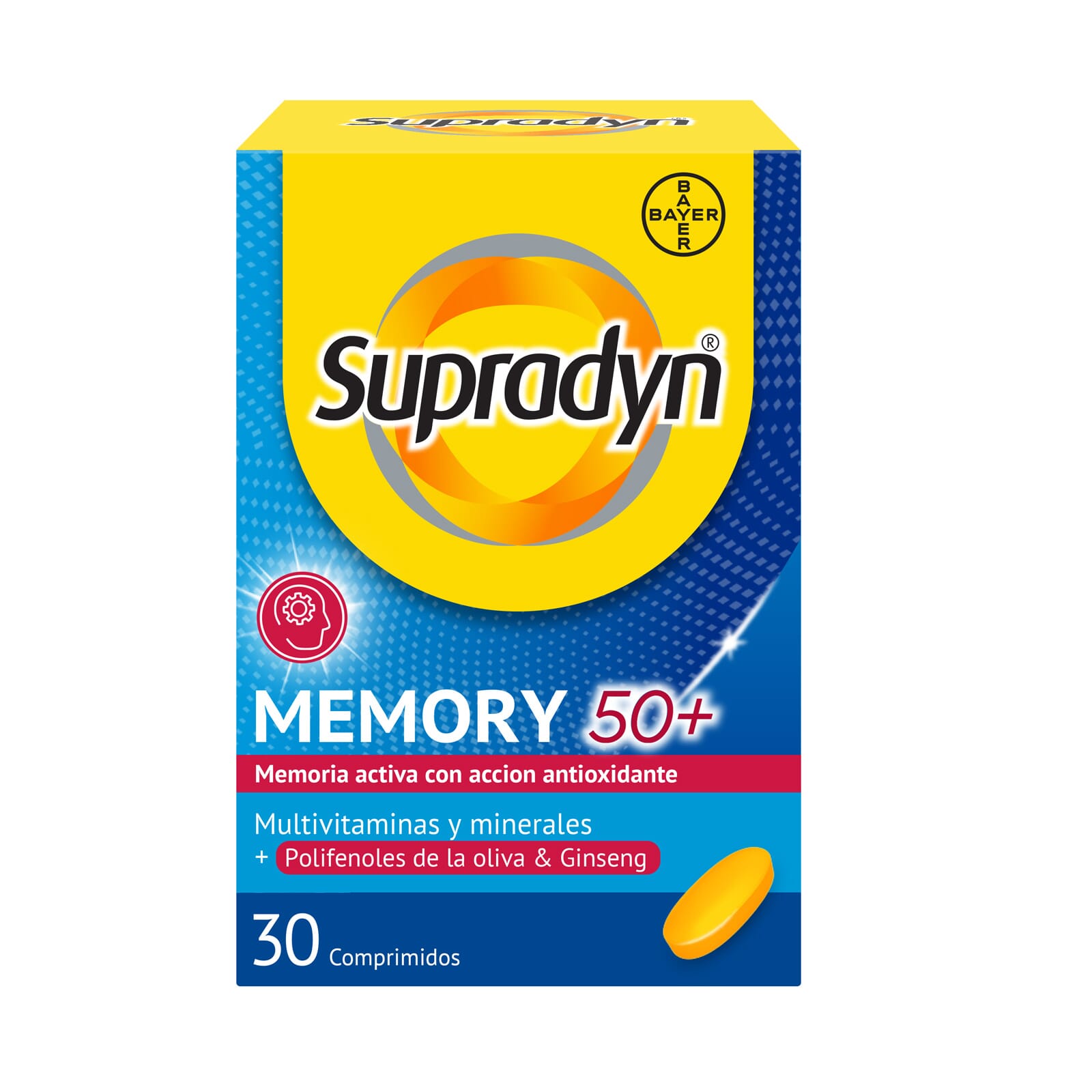 Supradyn Memoria 50+ 30 Tabs