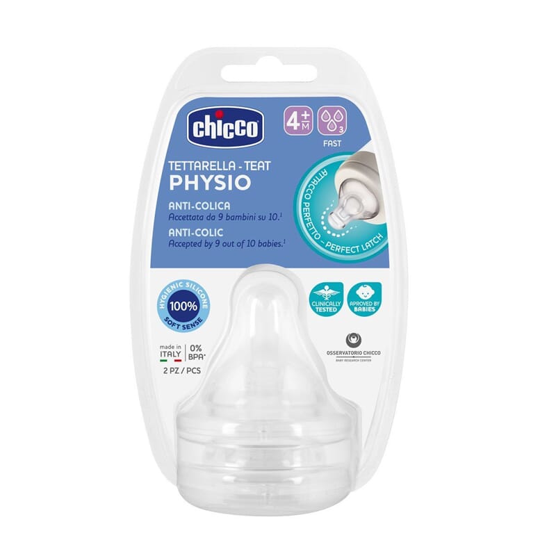 Tetina Physio 4M+ Anticolico 2 Uds