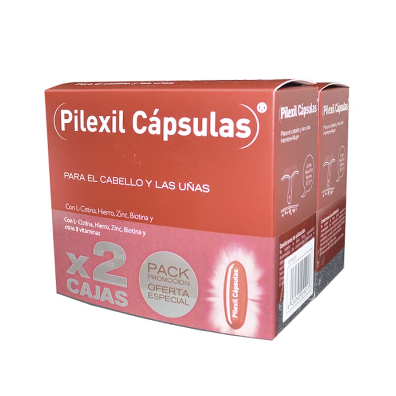 Duplo Pilexil Cápsulas Cabello Y Uñas 100 Caps 2 Uds