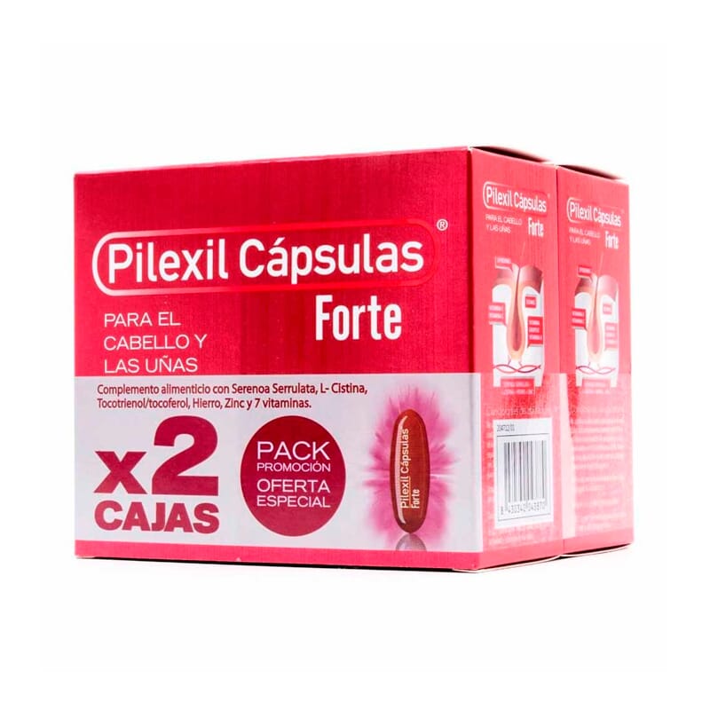 Duplo Pilexil Cápsulas Cabello Y Uñas 100 Caps 2 Uds de Pilexil