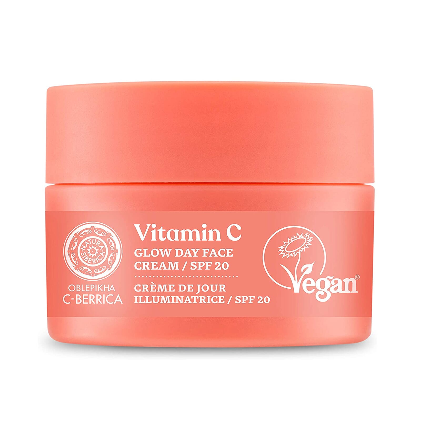 Crema Facial De Día Iluminadora SPF20 Oblepikha Vitamina C 50 ml