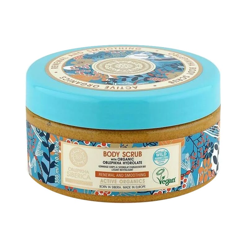 Esfoliante Corporal Com Hidrólato De Espinheiro Amarelo Orgânico 300 ml