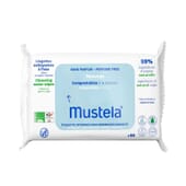 Toallitas Limpiadoras Biodegradables Al Agua 60 Uds - Mustela