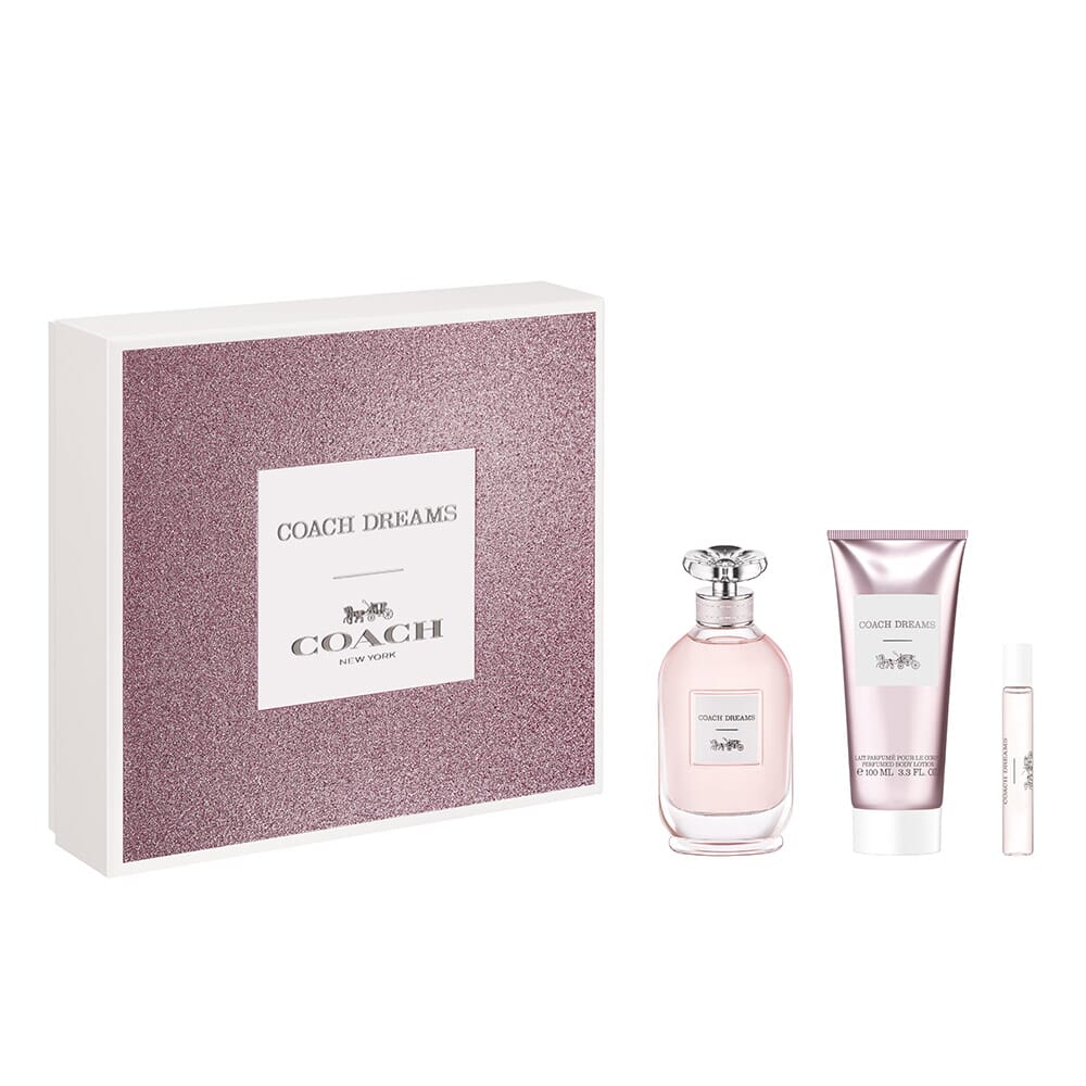 Coach Dreams Lote EDP 90 ml + Loción Corporal + EDP Mini