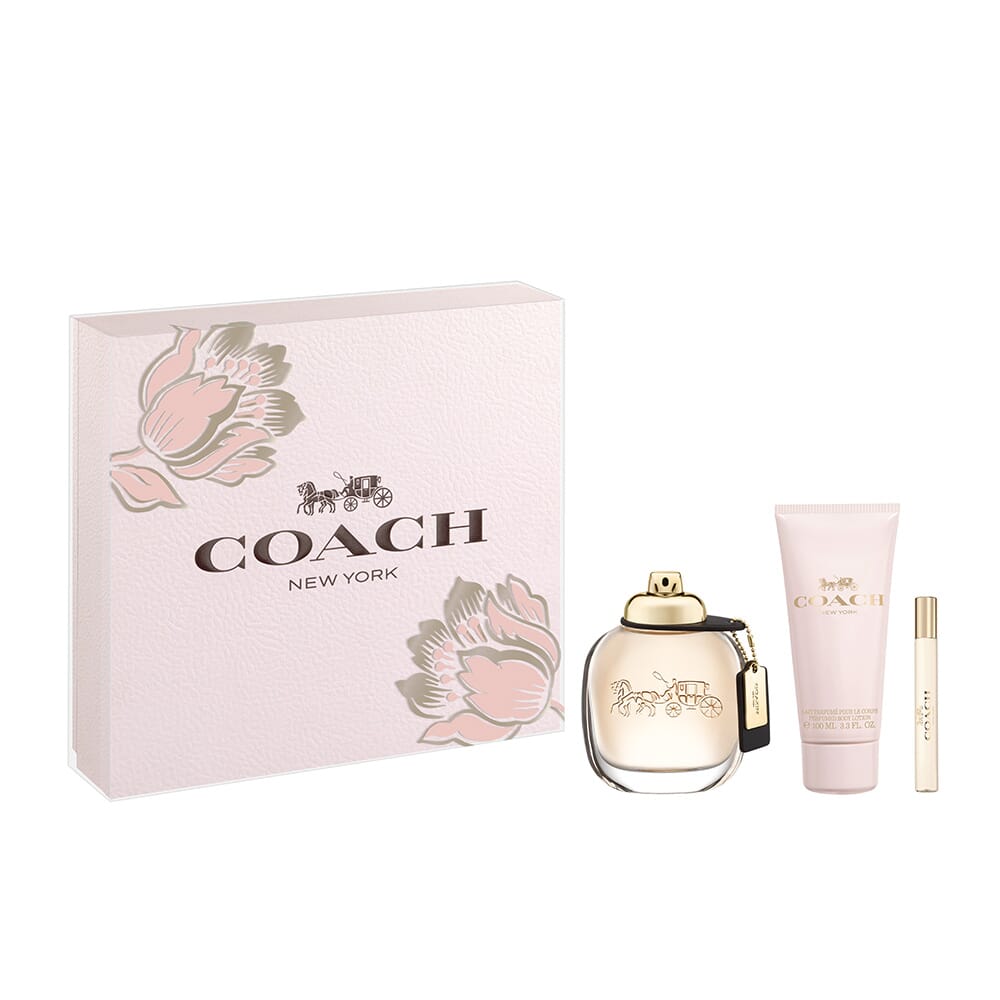 Coach The Fragrance EDP 90 ml + Loción Corporal + EDP Mini