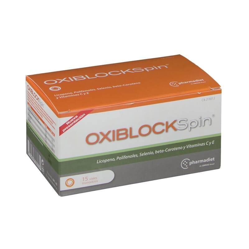 Oxiblock Spin 15 Viales