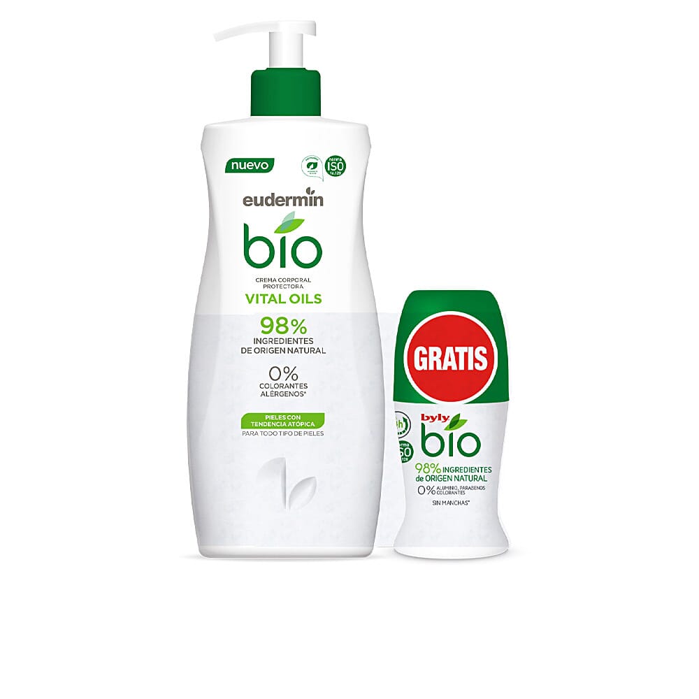 Bio Natural Vital Oils Crema Protectora + Desodorante Roll-On