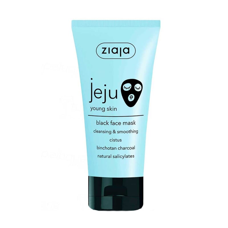 Jeju Máscara Facial Preta 50 ml