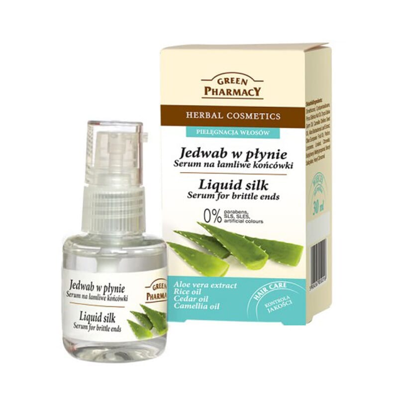 Seda Líquida Para Pontas Quebradiças Com Óleos Variados 30 ml