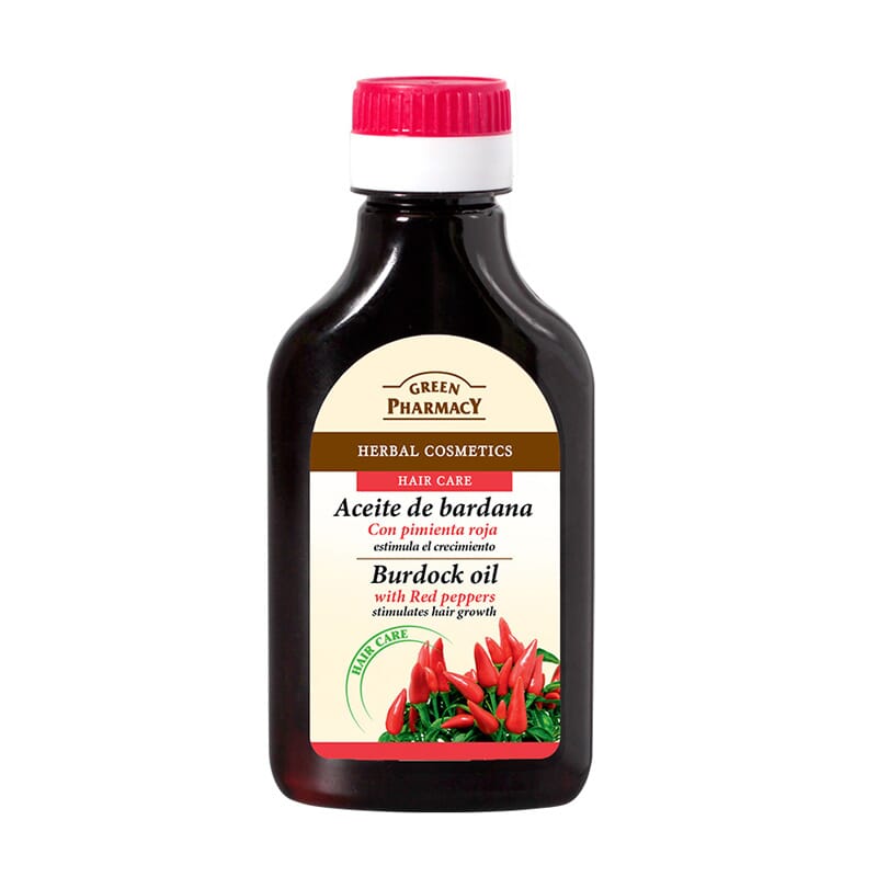 Óleo De Bardana Pimenta Vermelha Estimula O Crescimento 100 ml