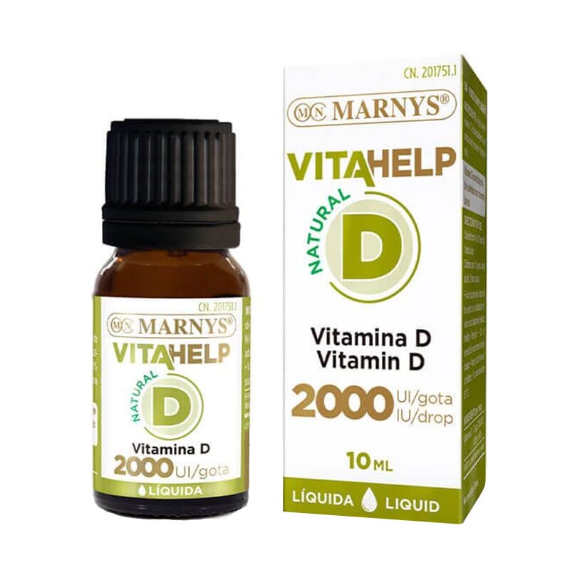 Vitahelp Vitamina D 2000 ui Líquida 10 ml