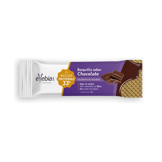 Barquillo De Chocolate 36g - ELLEBIA DIET