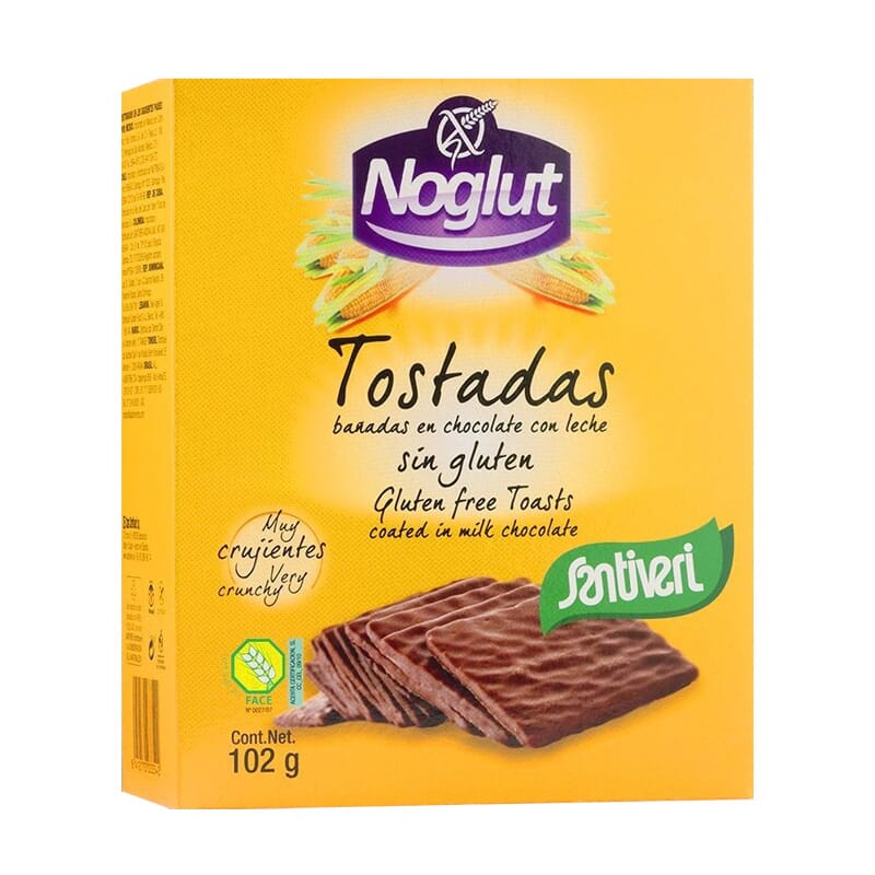 Tostadas Chocolate Con Leche Noglut 17g 6 Uds