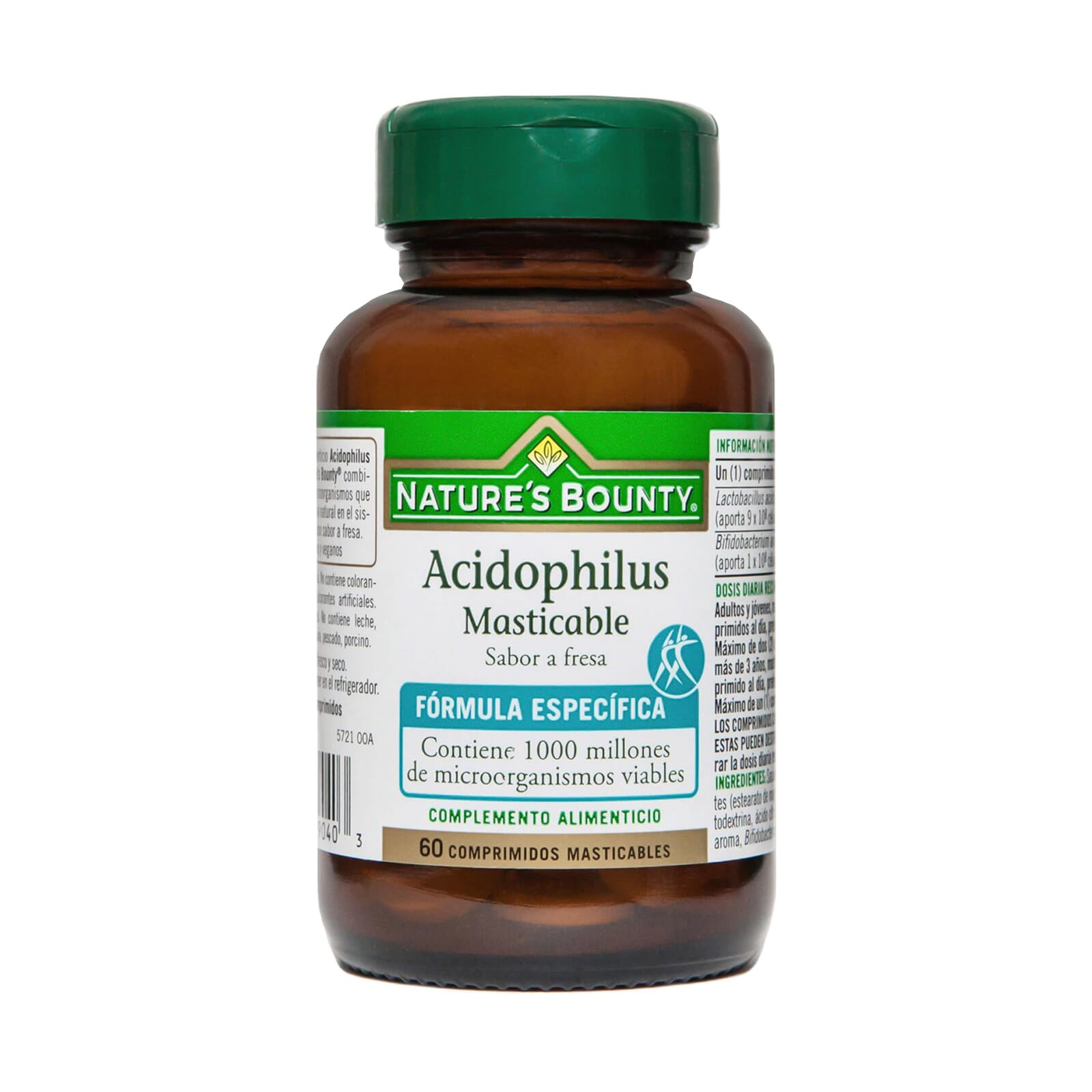 Acidophilus Masticable 60 Tabs