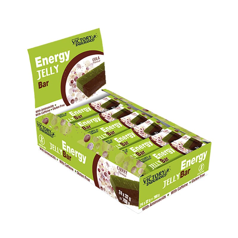 Energy Jelly Bar Caffeine 32g 24 Barritas