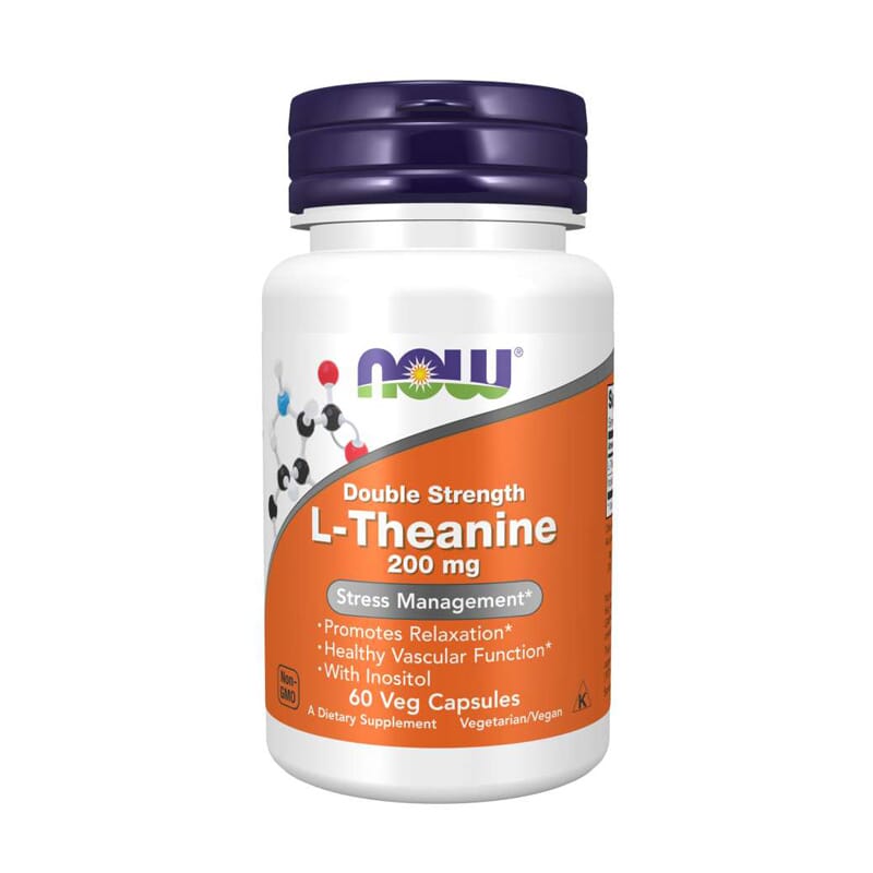 Double Strength L-Theanine 200 mg 60 VCaps