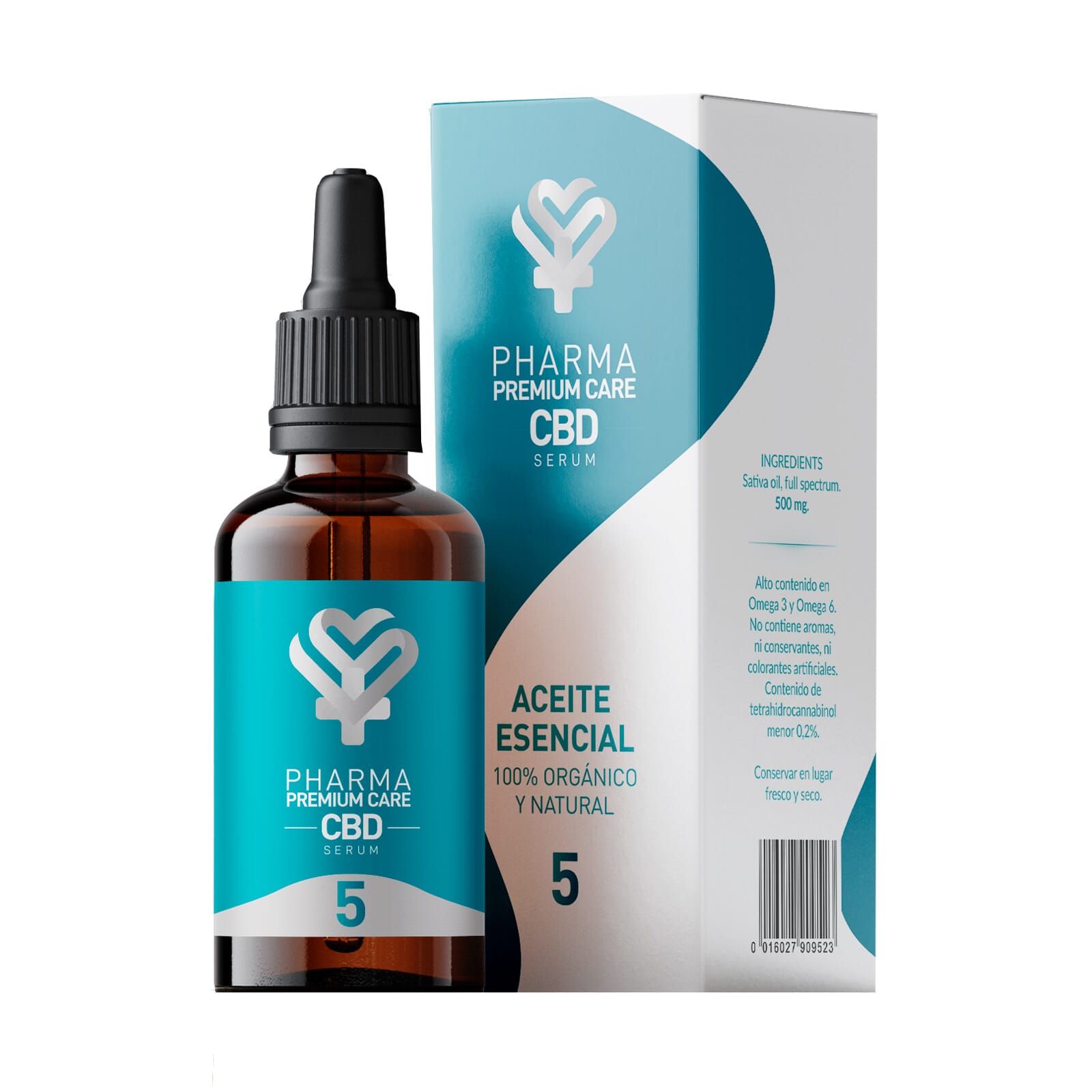 CBD Premium 5% Olie 10 ml