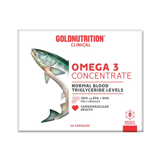 Omega 3 Concentrate 60 Caps da Gold Nutrition