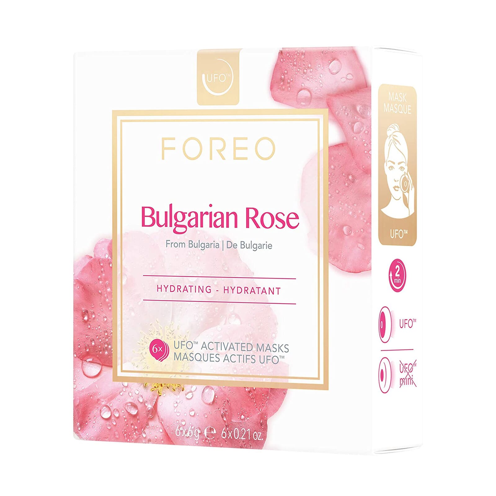 UFO Mask Bulgarian Rose 6 Uds