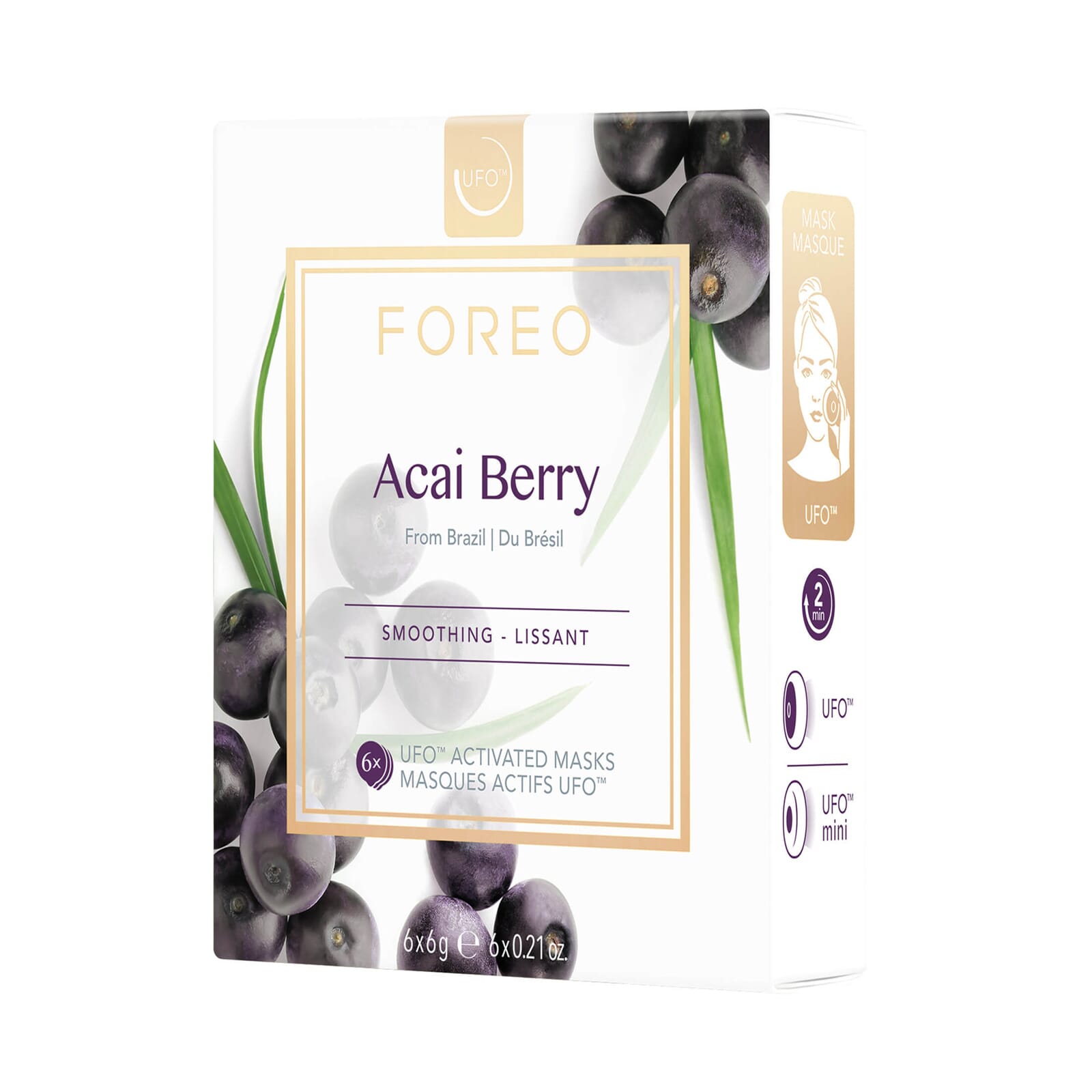 UFO Mask Acai Berry 6 Uds