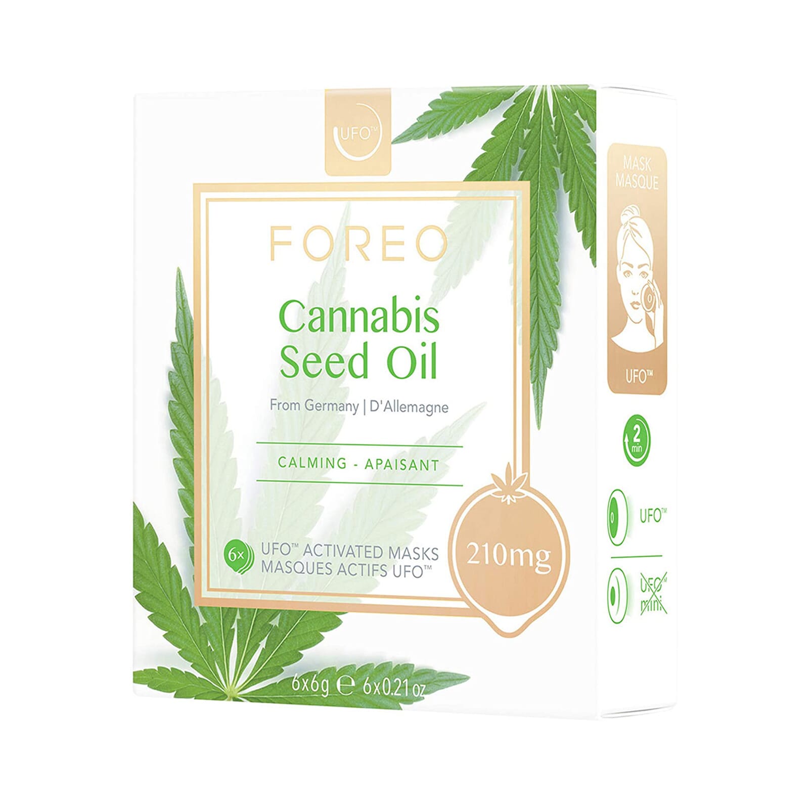 UFO Mask Cannabis Seed Oil 6 Uds