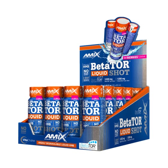 Betator Liquid HMB Shot 60 ml 20 St von Amix Nutrition