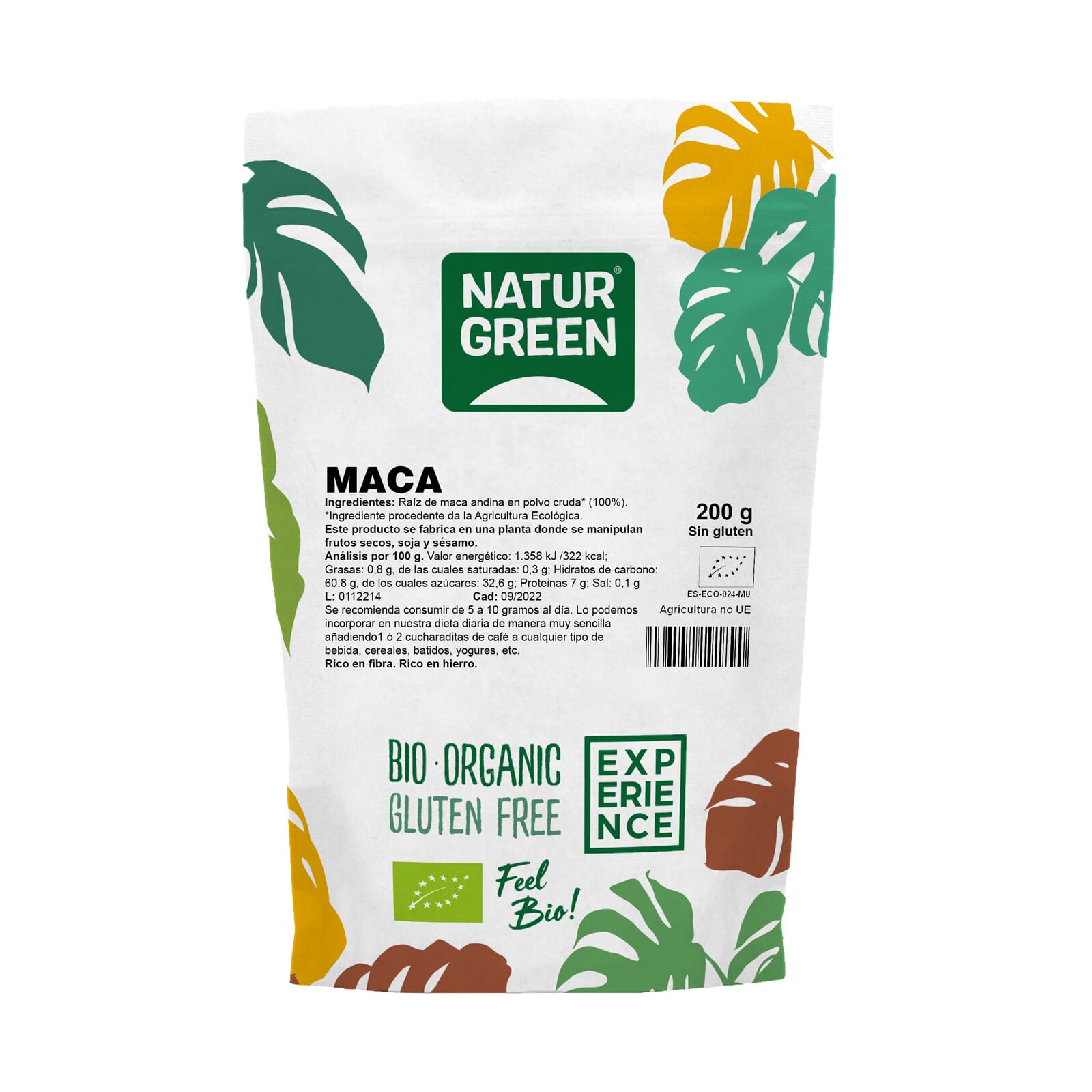 Maca Bio 200g