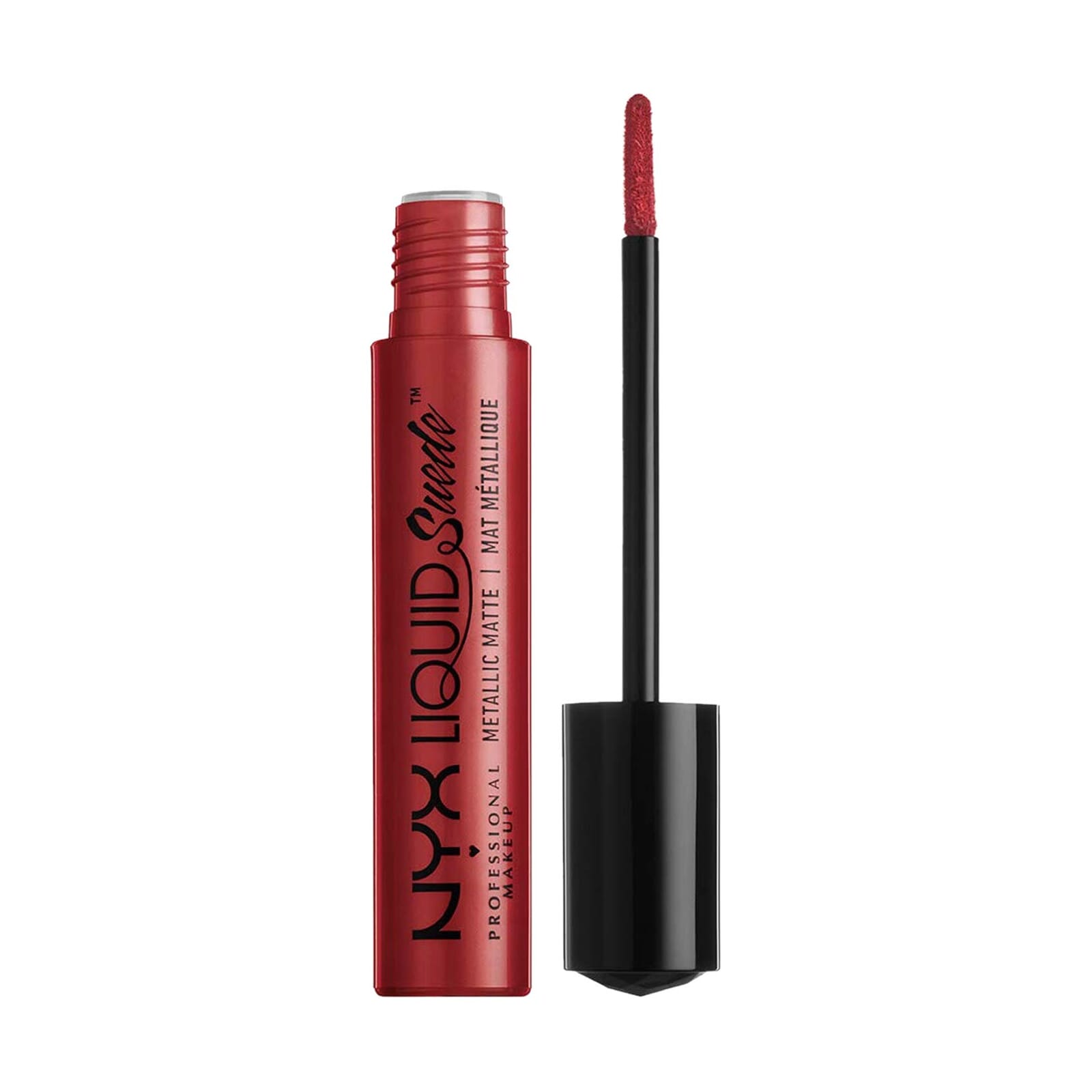 Liquid Suede Metallic Matte Biker Babe