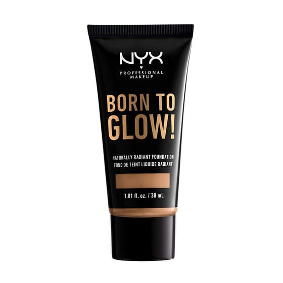 Fondotinta Naturale Luminoso Born To Glow Caramel 30 ml di NYX