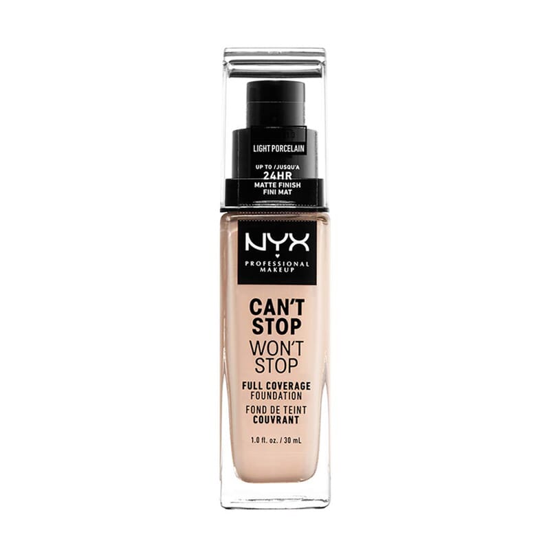 Can't Stop Won't Stop Full Coverage Foundation Light Porcel 30 ml