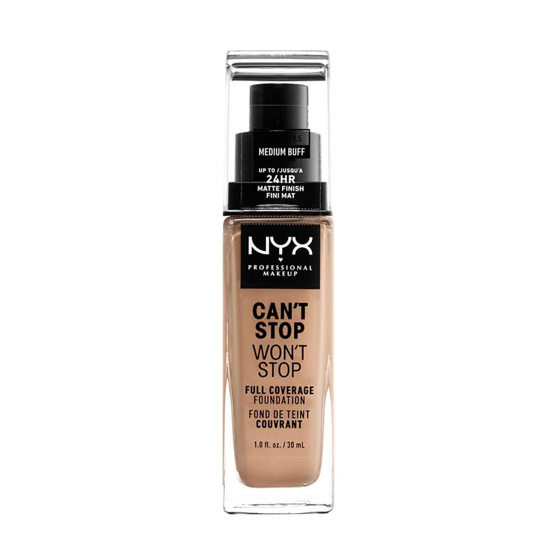 Can't Stop Won't Stop Full Coverage Foundation Medium Buff 30 ml