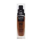 Can't Stop Won't Stop Full Coverage Foundation Walnut 30 ml de NYX