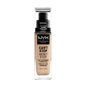 Can't Stop Won't Stop Full Coverage Foundation Warm Vanilla 30 ml de NYX