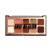 Away We Glow Shadow Palette Hooked On Glow di NYX