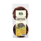 Galettes de Riz Nappées de Chocolat Noir et Noix de Coco Bio 100g de Sol Natural