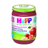 As Minhas Primeiras Frutas Maçã Morango Banana E Framboesa Bio 190g - Hipp