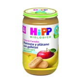 Frutas Cereais Maçã E Banana Com Bolachas Bio 190g - Hipp