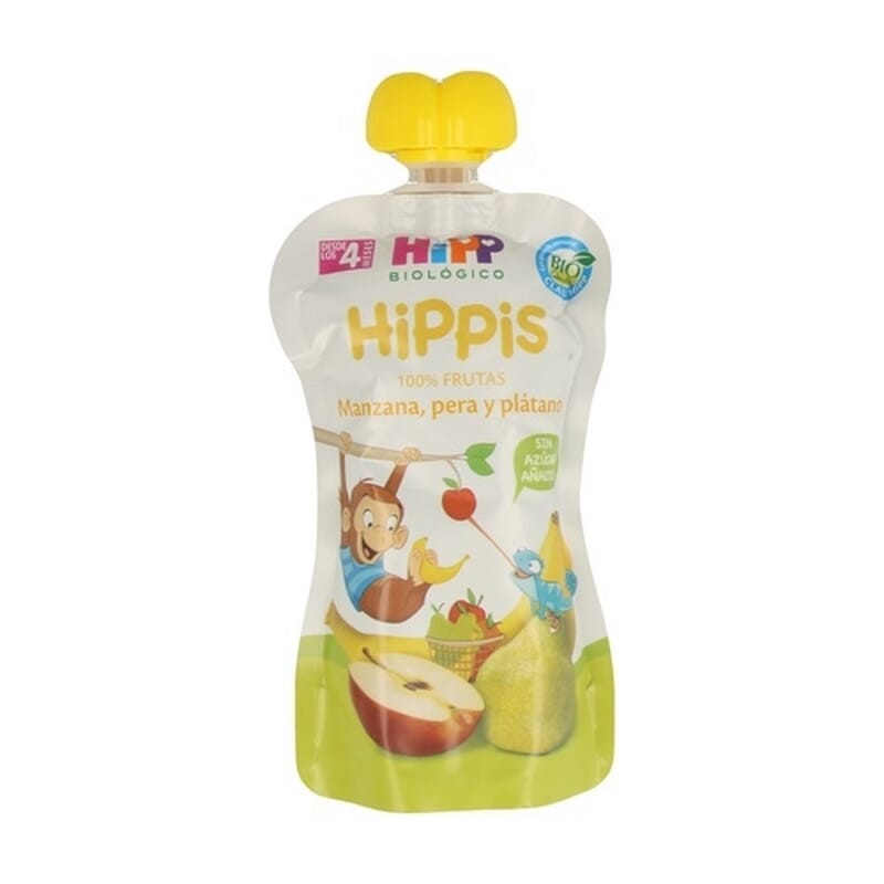 Bebible Manzana Pera Y Plátano Bio 100g
