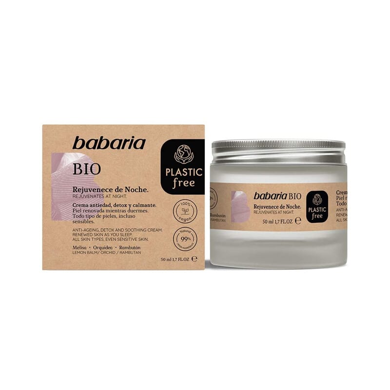 Bio Crema Noche Antiedad Detox Calmante 50 ml