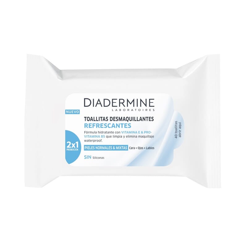 Toalhitas Desmaquilhantes Cara E Olhos PNM 40 Unds