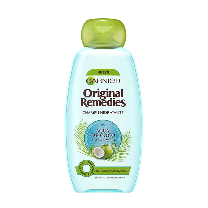 Original Remedies Agua de Coco y Aloe Champú Hidratante 300 ml