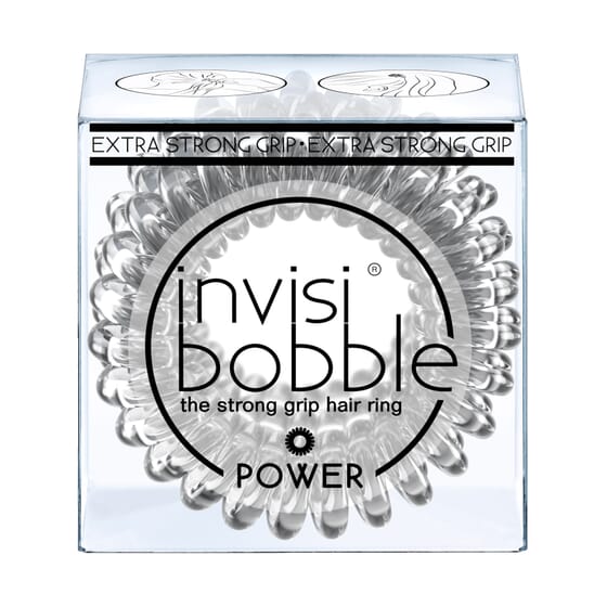 Invisibobble Power #Crystal 3 Unités de Invisibobble