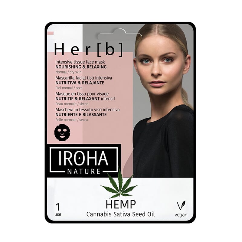 Máscara Nutritiva E Relaxante Óleo Semente de Cânhamo