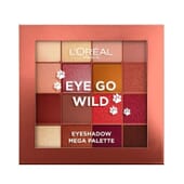 EYE GO WILD eyeshadow mega palette de L'Oreal Make Up