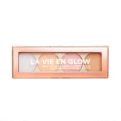 LA VIE EN GLOW highlighting powder palette #2-cool glow de L'Oreal Make Up